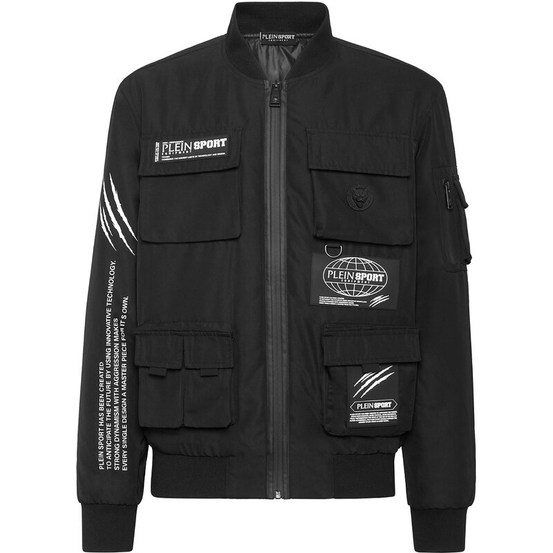 Куртка м бомбер Plein Sport, черный
Куртка м бомбер Plein Sport, черный
