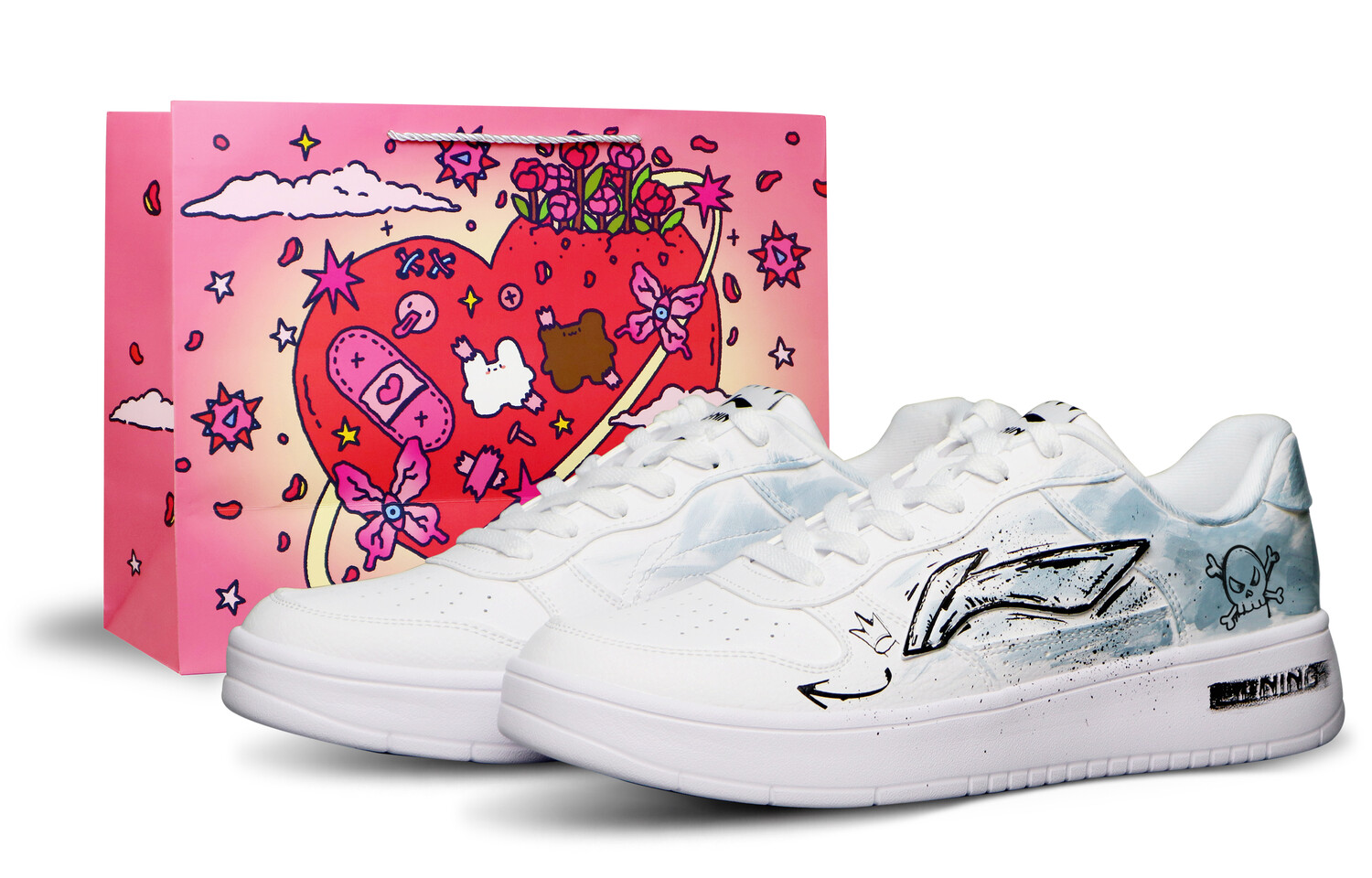 Кроссовки LINING Sports Life Collection Skateboarding Shoes Men Low-top White/Blue, белый
Кроссовки LINING Sports Life Collection Skateboarding Shoes Men Low-top White/Blue, белый