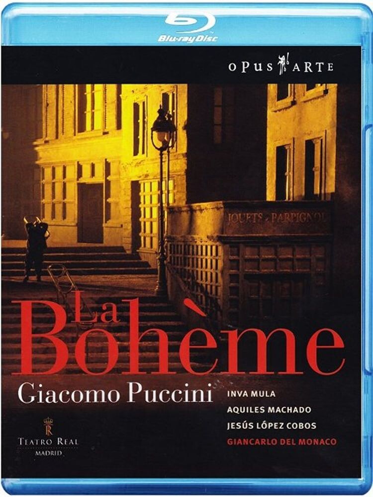 Диск Blu-ray La Boheme Disc)
Диск Blu-ray La Boheme Disc)