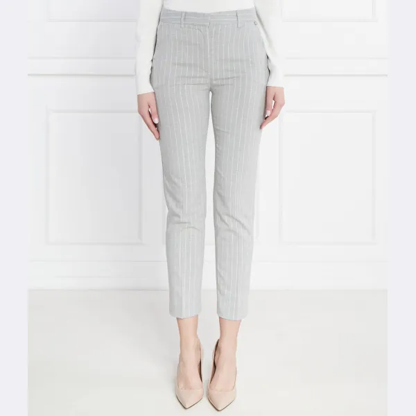 Брюки-Сигареты стандартного кроя Liu Jo, серый 
Брюки-Сигареты стандартного кроя Liu Jo, серый