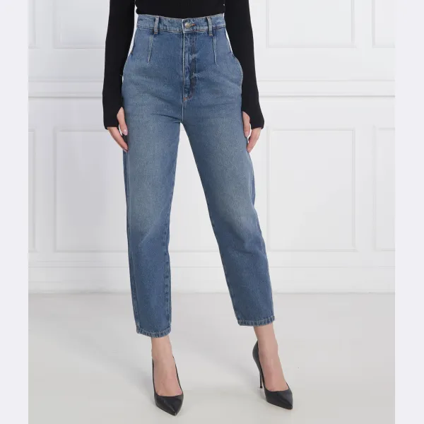 Джинсы с напуском высокая талия Twin-Set, синий
Джинсы с напуском высокая талия Twin-Set, синий