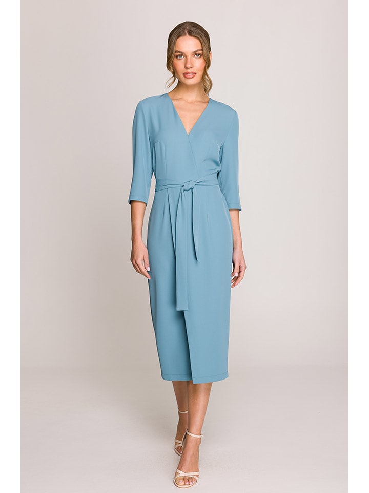 Платье до колена Stylove, светло-синий
Платье до колена Stylove, светло-синий