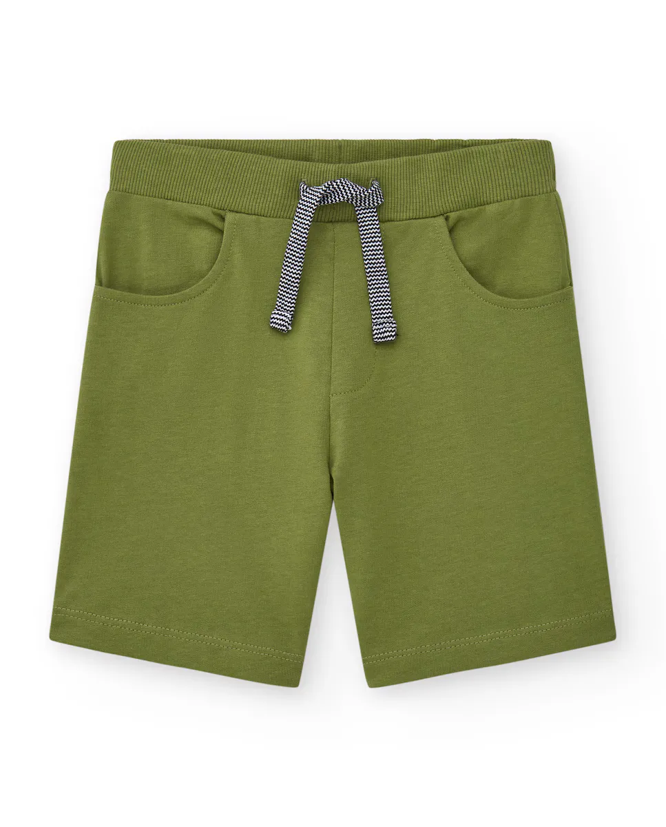 Однотонные шорты-бермуды для мальчиков с регулируемой талией и карманами Tuc tuc, зеленый
Однотонные шорты-бермуды для мальчиков с регулируемой талией и карманами Tuc tuc, зеленый
