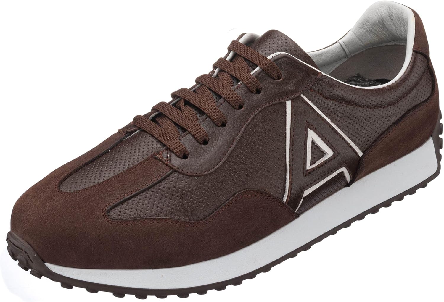 Мужские кроссовки DALGALA большого размера из коричневого натурального нубука, ручной работы, легкие и модные
Мужские кроссовки DALGALA большого размера из коричневого натурального нубука, ручной работы, легкие и модные