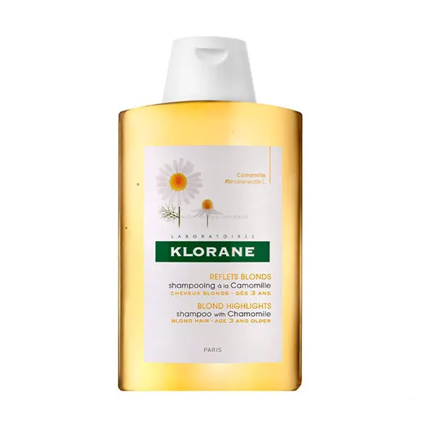 Шампунь для светлых волос Blond Highlights With Chamomile Shampoo Klorane, 200 ml 
Шампунь для светлых волос Blond Highlights With Chamomile Shampoo Klorane, 200 ml