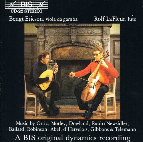 CD диск Ortiz / Morley / Ericson / La Fleur: Viola Da Gamba & Lute
CD диск Ortiz / Morley / Ericson / La Fleur: Viola Da Gamba & Lute