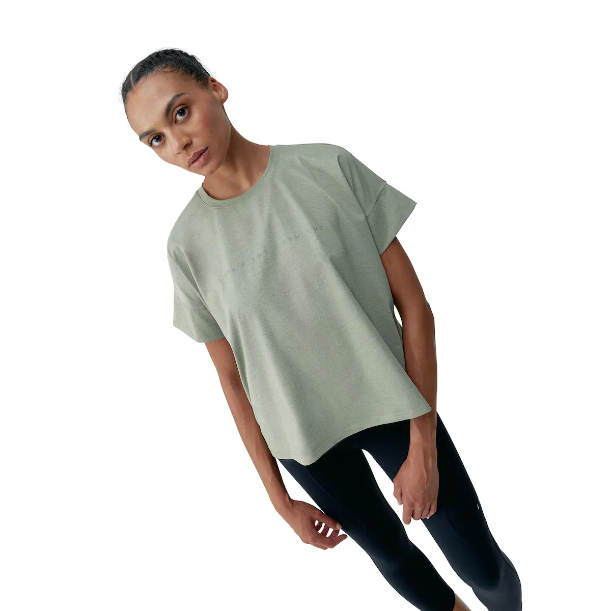 Mayumi Born Living Yoga Женская футболка, серо-зеленый
Mayumi Born Living Yoga Женская футболка, серо-зеленый