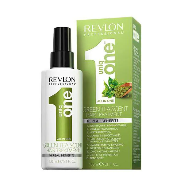 Лечение волос спреем Uniq One Green Tea Scent Hair Treatment Revlon Professional, 150 ml
Лечение волос спреем Uniq One Green Tea Scent Hair Treatment Revlon Professional, 150 ml