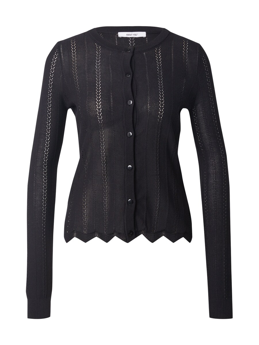 Вязаный кардиган ABOUT YOU Elaine, черный
Вязаный кардиган ABOUT YOU Elaine, черный