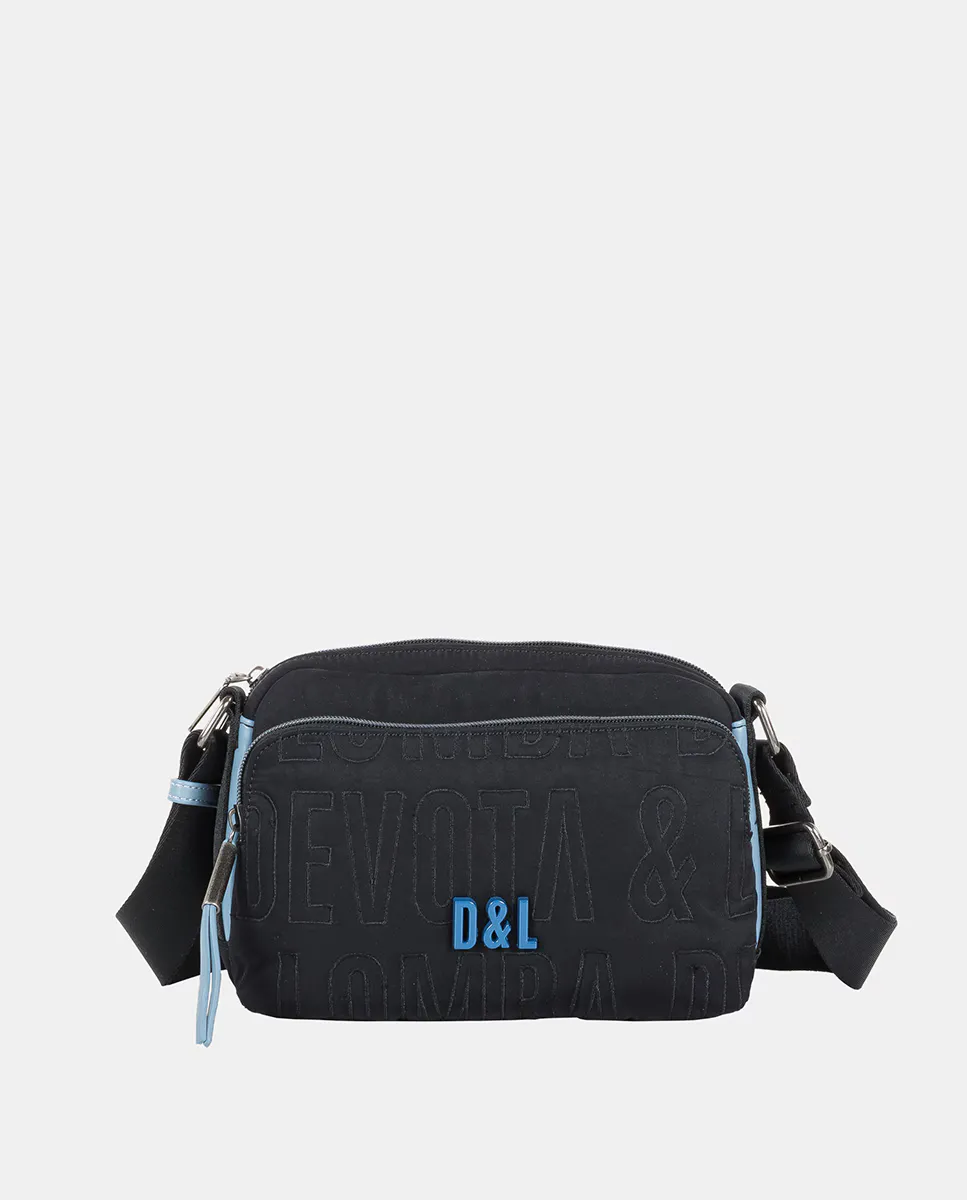 Черная женская сумка через плечо Border Devota & Lomba, Черный, Черная женская сумка через плечо Border Devota & Lomba
Черная женская сумка через плечо Border Devota & Lomba, Черный, Черная женская сумка через плечо Border Devota & Lomba