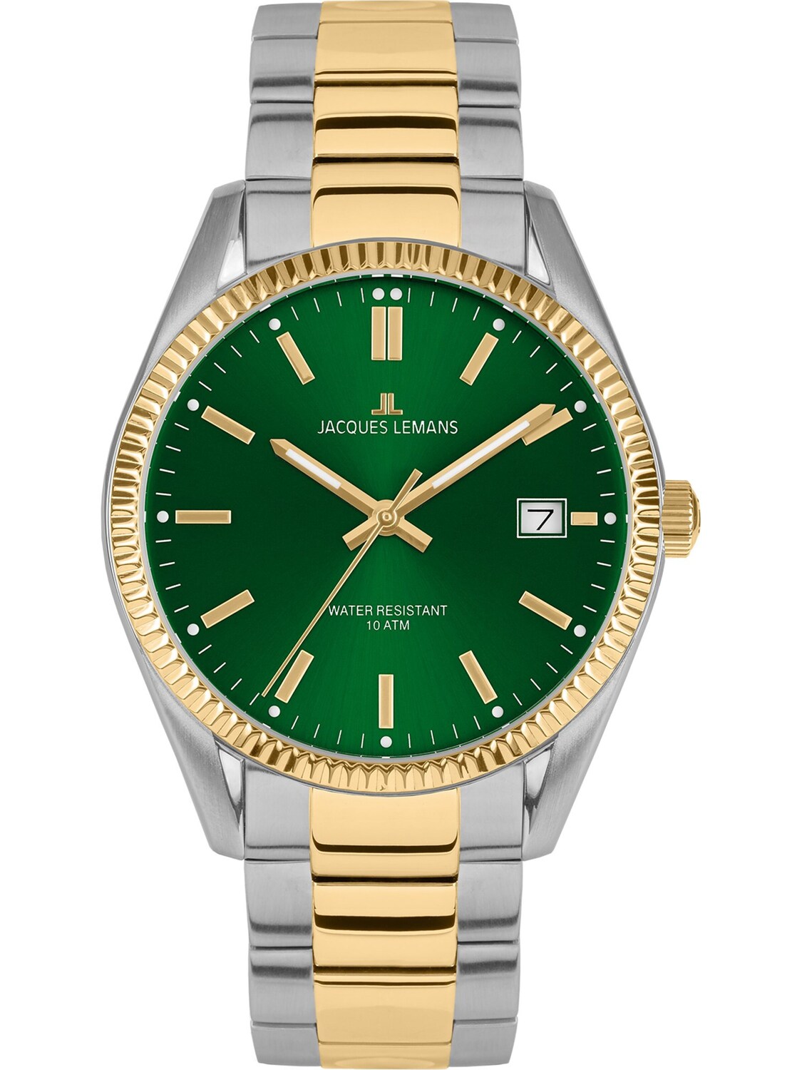 Jacques Lemans Серебряные аналоговые часы
Jacques Lemans Серебряные аналоговые часы