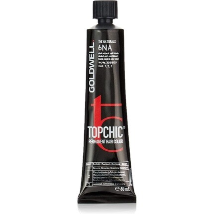 Краска для волос Topchic 6Na Темный натуральный пепельно-русый 60мл, Goldwell
Краска для волос Topchic 6Na Темный натуральный пепельно-русый 60мл, Goldwell