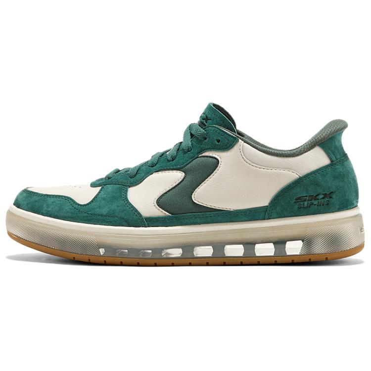 Skechers Повседневные устойчивые к истиранию дышащие низкие кроссовки для скейтбординга мужские white green
Skechers Повседневные устойчивые к истиранию дышащие низкие кроссовки для скейтбординга мужские white green