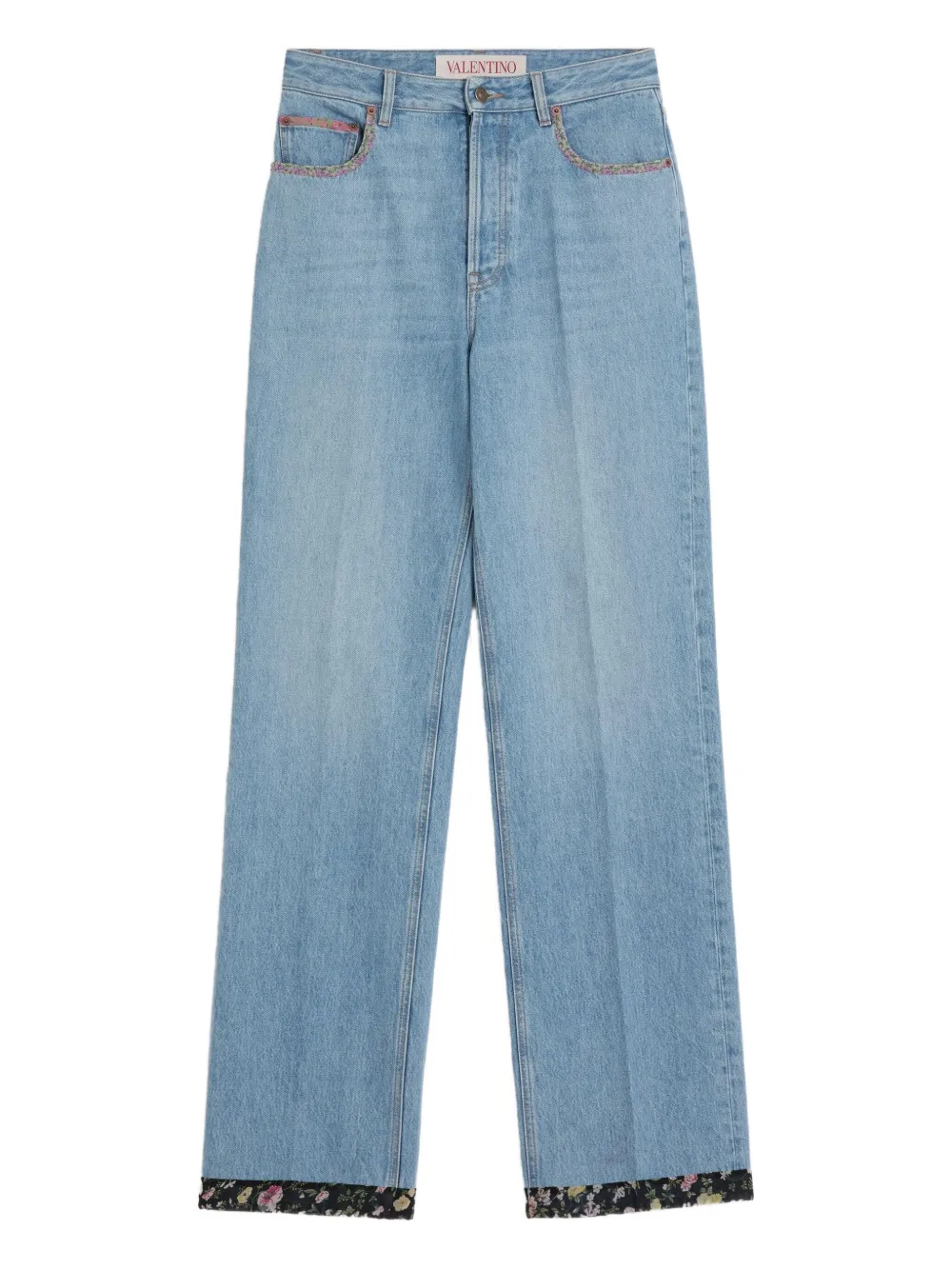 Джинсы с цветочным декором VALENTINO GARAVANI, синий
Джинсы с цветочным декором VALENTINO GARAVANI, синий