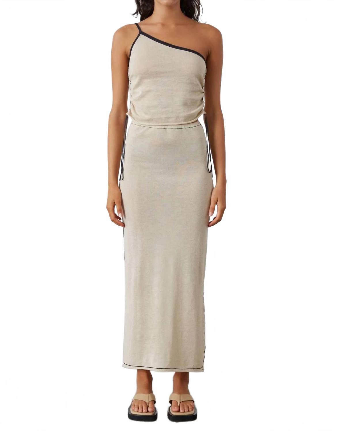 Контрастная макси-юбка в цвете камень Zulu & Zephyr, Stone
Контрастная макси-юбка в цвете камень Zulu & Zephyr, Stone