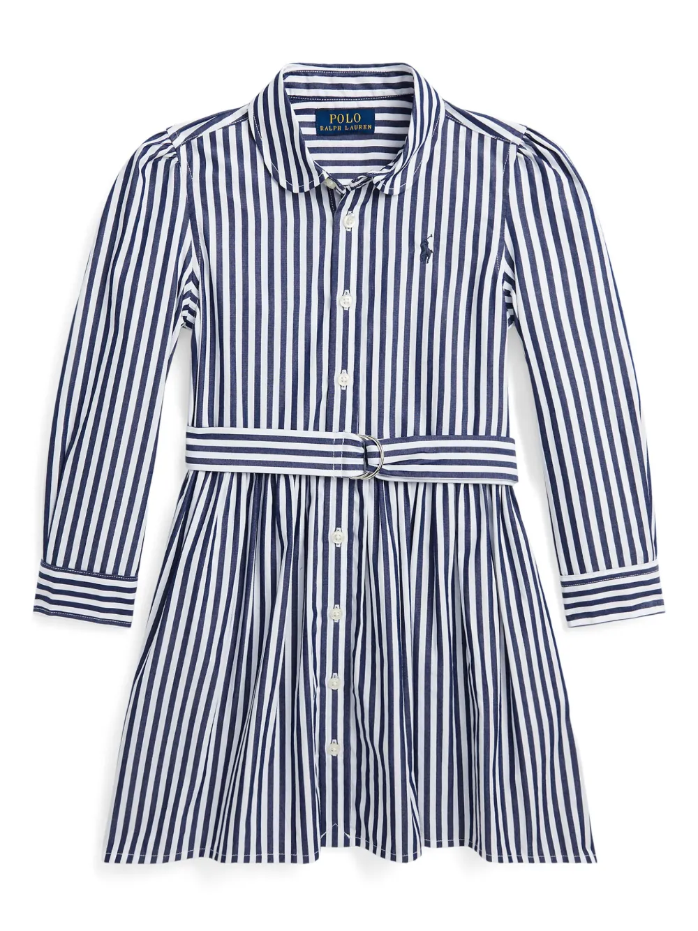 Полосатое платье-рубашка POLO RALPH LAUREN KIDS, синий
Полосатое платье-рубашка POLO RALPH LAUREN KIDS, синий