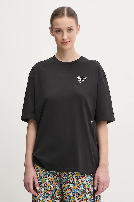Хлопковая футболка Adidas, черный
Хлопковая футболка Adidas, черный