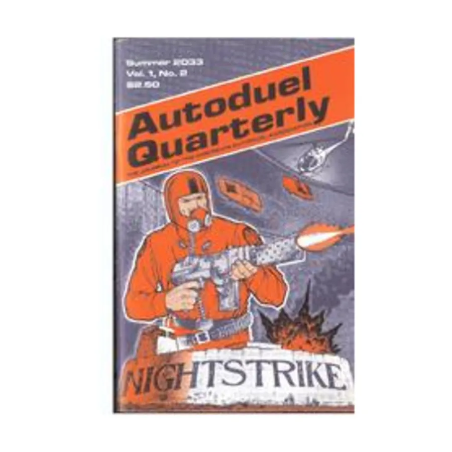 Журнал Vol. 1, #2 "Nightstrike, Advanced Collision System", Car Wars - Autoduel Quarterly Magazine
Журнал Vol. 1, #2 "Nightstrike, Advanced Collision System", Car Wars - Autoduel Quarterly Magazine