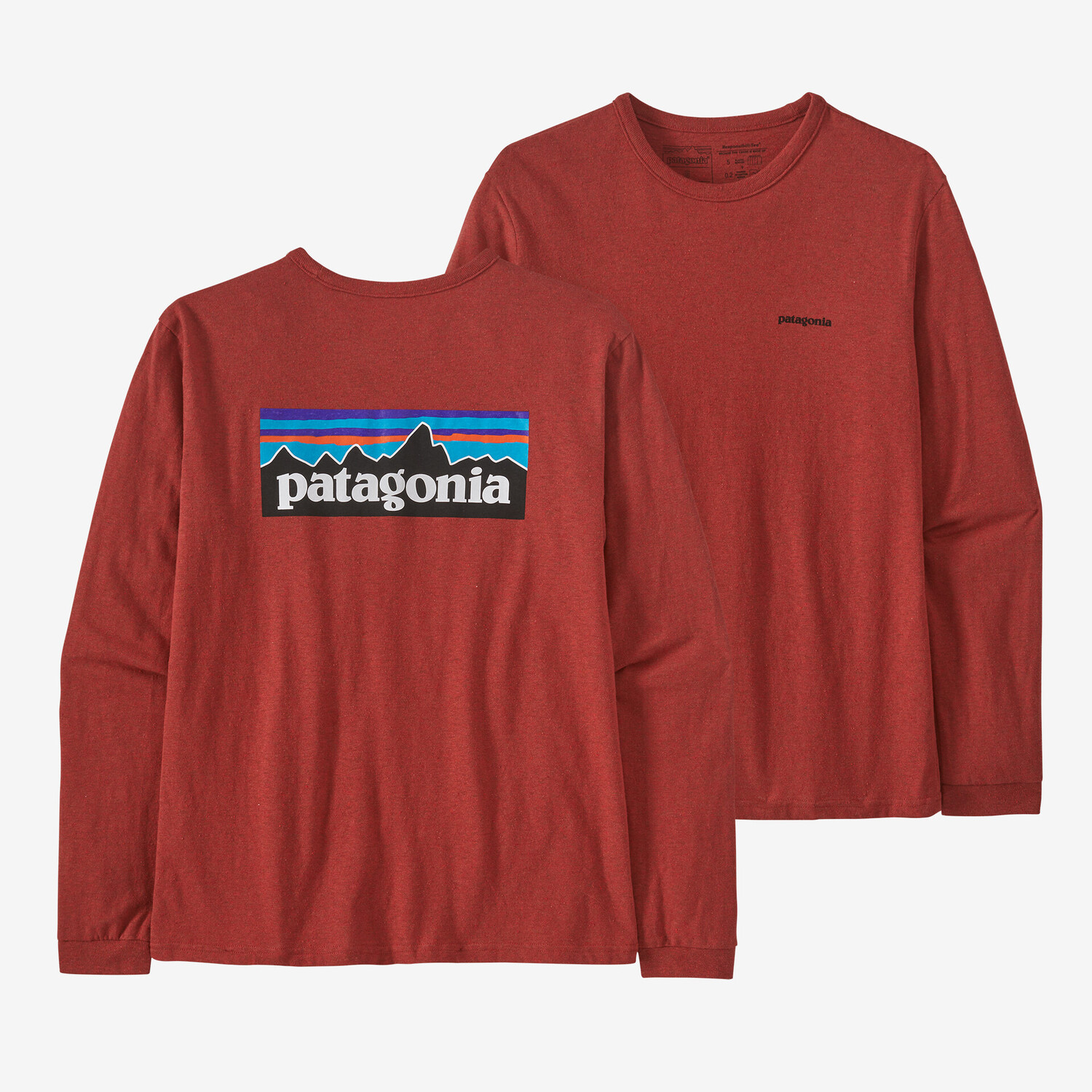 Женская футболка P-6 с длинными рукавами и логотипом Responsibili Patagonia, красный
Женская футболка P-6 с длинными рукавами и логотипом Responsibili Patagonia, красный