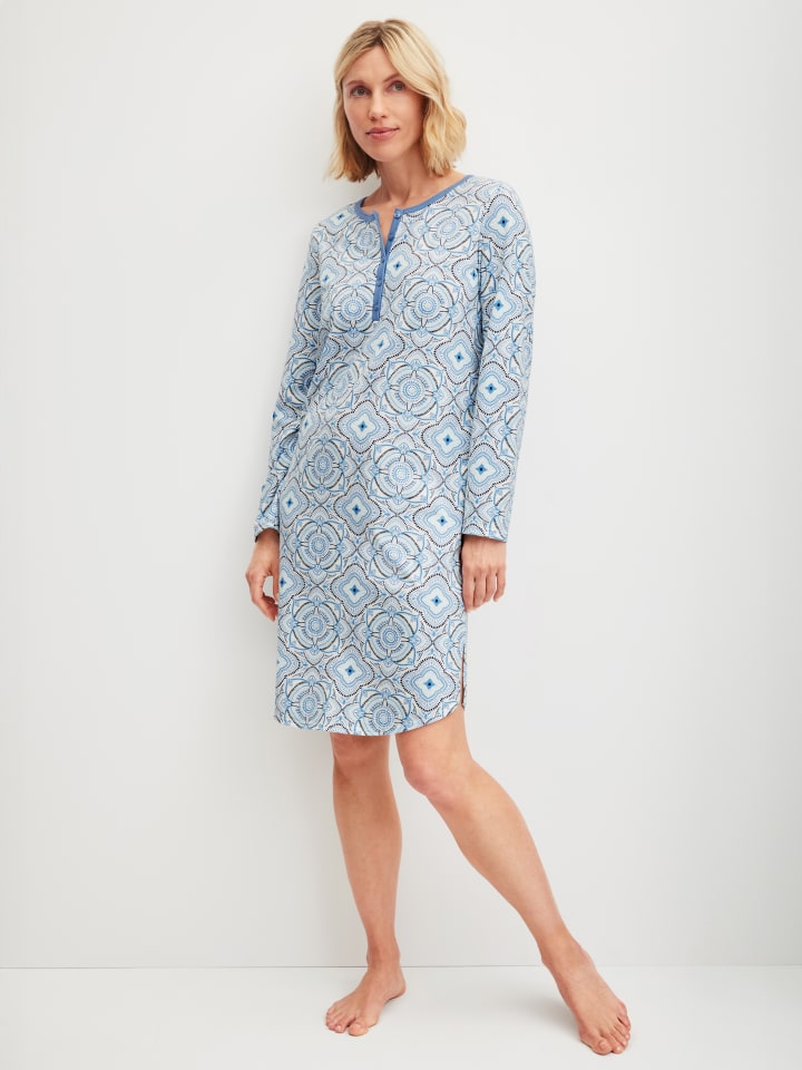 Ночная рубашка цвета Riviera Blue Calida
Ночная рубашка цвета Riviera Blue Calida