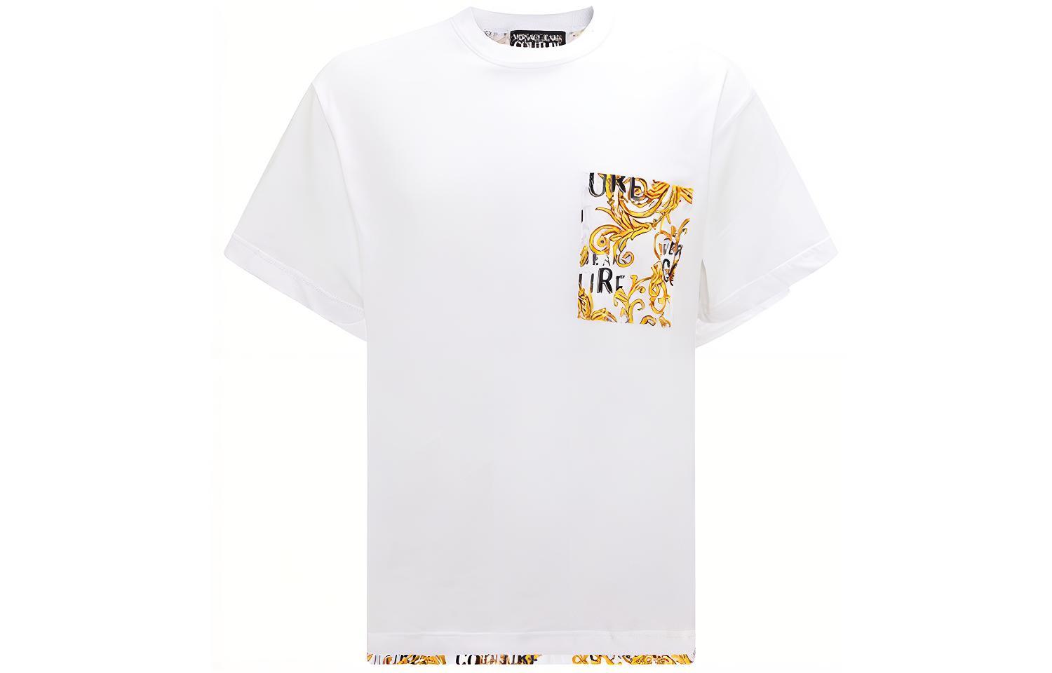 Футболка с принтом логотипа VERSACE JEANS COUTURE, белый
Футболка с принтом логотипа VERSACE JEANS COUTURE, белый