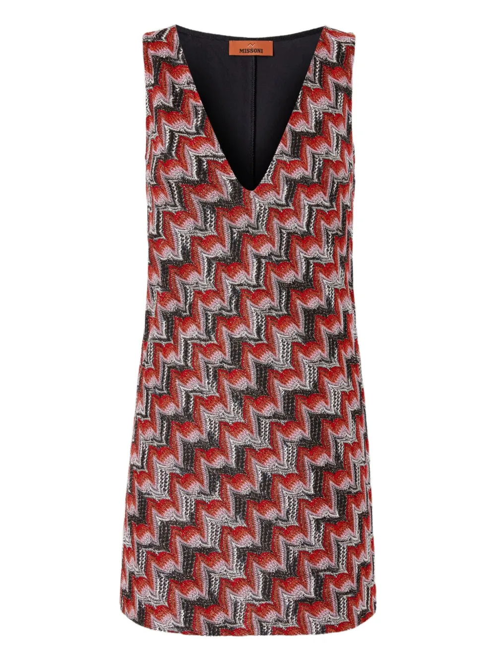 Мини-платье с зигзагообразным узором Missoni, красный
Мини-платье с зигзагообразным узором Missoni, красный