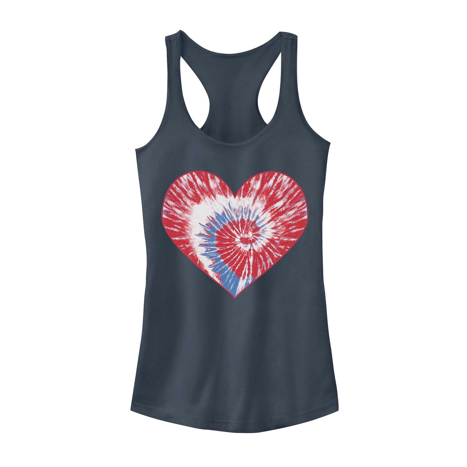 Юниорская майка Tie Dye Heart Racerback
Юниорская майка Tie Dye Heart Racerback