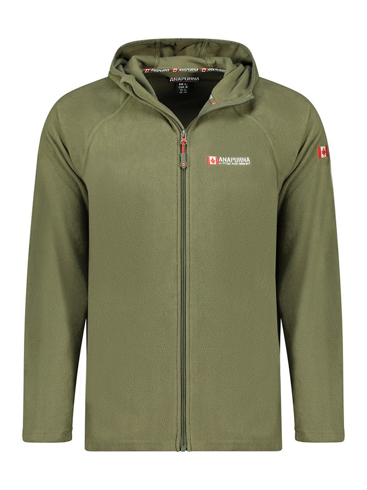 ANAPURNA Флисовая куртка «Тугудана» цвета хаки
ANAPURNA Флисовая куртка «Тугудана» цвета хаки