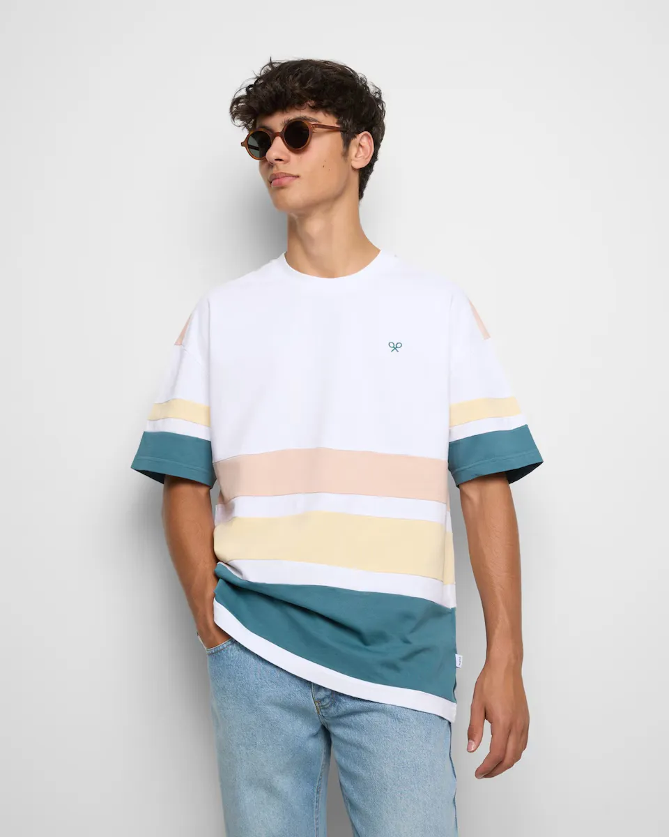 Мужская футболка Special Fit с асимметричными полосками Silbon, коралловый
Мужская футболка Special Fit с асимметричными полосками Silbon, коралловый