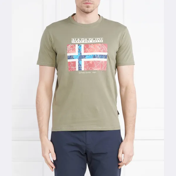 Футболка s-guiro стандартного кроя Napapijri, зеленый
Футболка s-guiro стандартного кроя Napapijri, зеленый