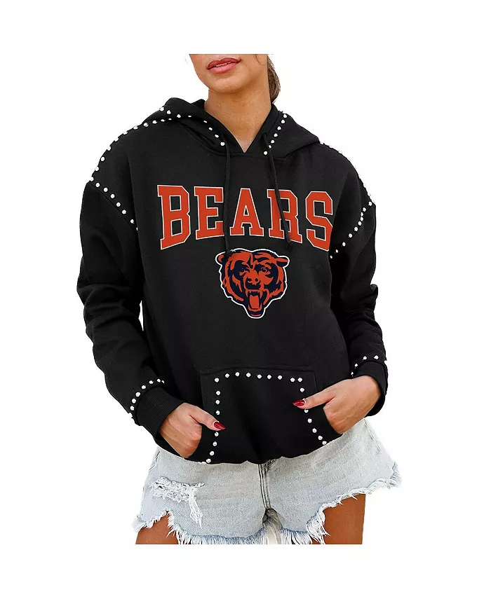 Женская черная толстовка с капюшоном Chicago Bears Catch the Vibe с заклепками Gameday Couture
Женская черная толстовка с капюшоном Chicago Bears Catch the Vibe с заклепками Gameday Couture