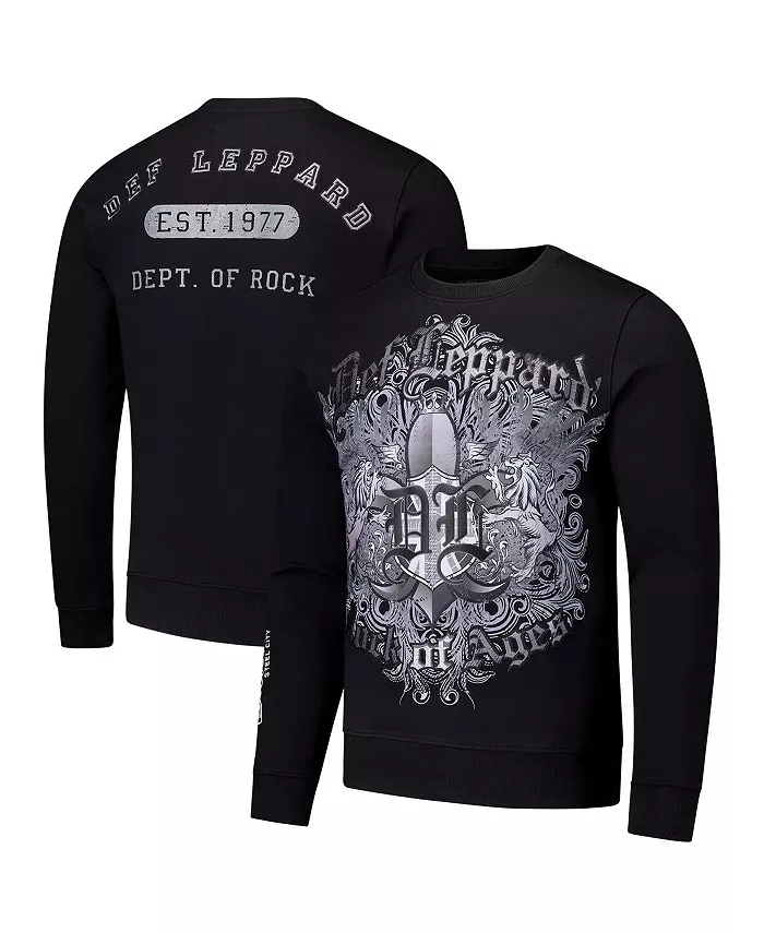 Мужской черный свитшот Def Leppard Department of Rock Freeze Max
Мужской черный свитшот Def Leppard Department of Rock Freeze Max