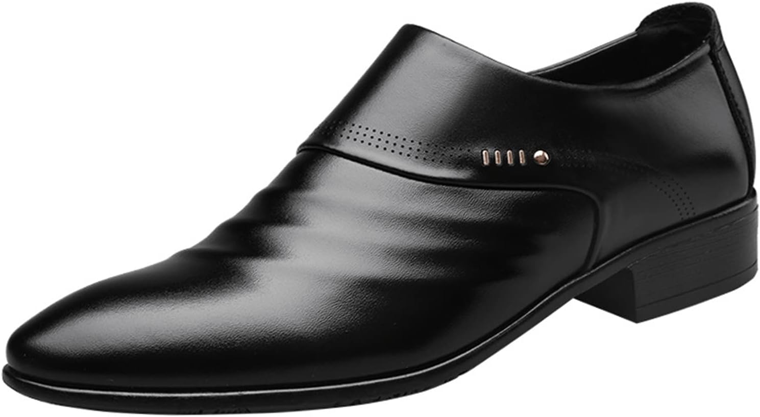 Мужские туфли KYOESCAI, классические лоферы без шнурков, подходящие для свадьбы, офиса и повседневного делового стиля, черный
Мужские туфли KYOESCAI, классические лоферы без шнурков, подходящие для свадьбы, офиса и повседневного делового стиля, черный