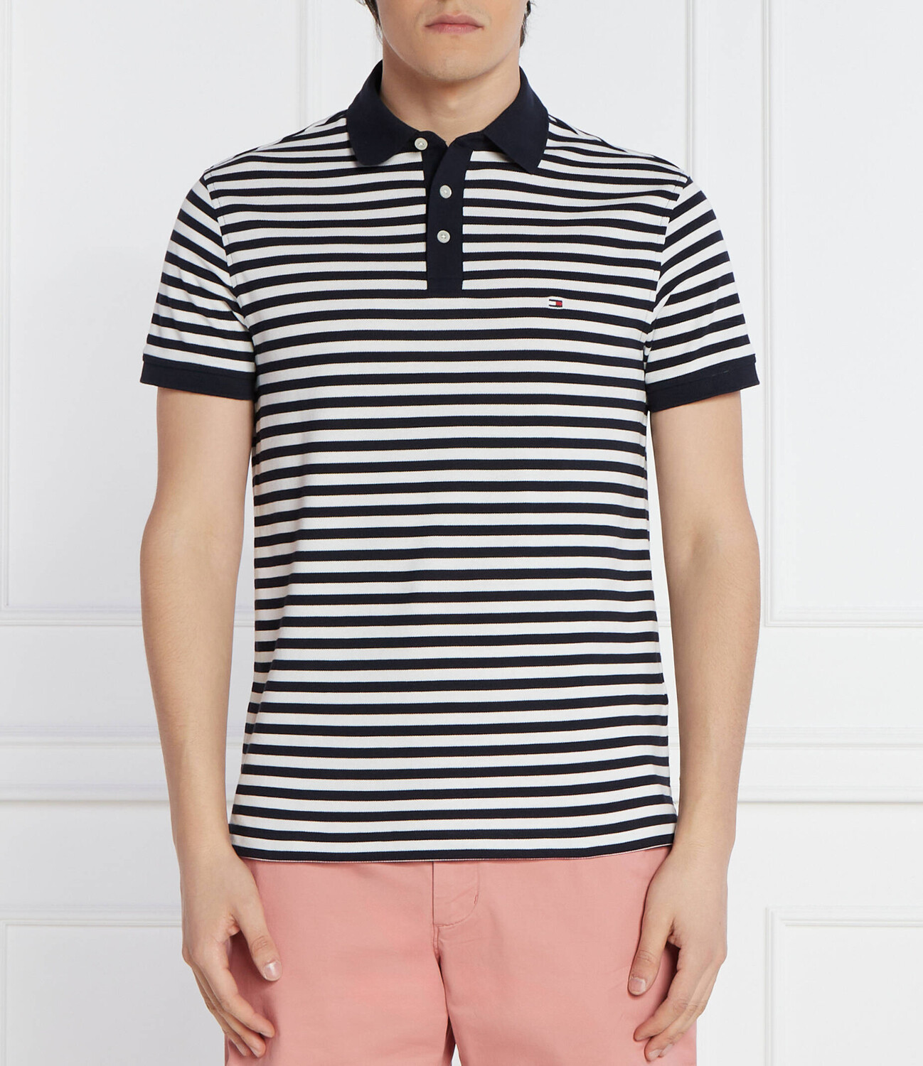 Поло Tommy Hilfiger Slim Fit pique, темно-синий
Поло Tommy Hilfiger Slim Fit pique, темно-синий