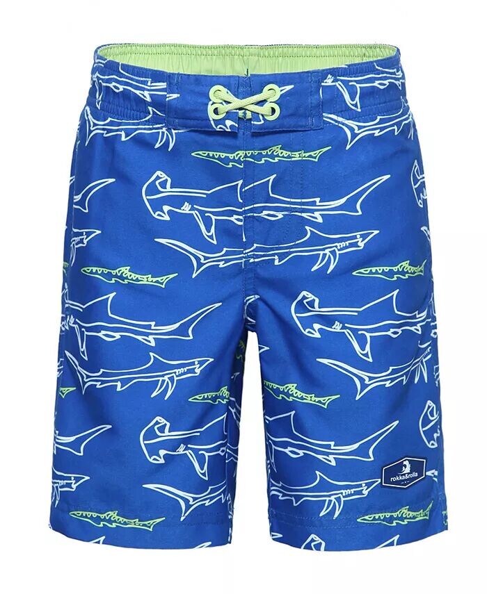 Быстросохнущие плавки-шорты на шнурке для больших мальчиков с сетчатой подкладкой UPF50+ XS-XXL Rokka&Rolla, синий
Быстросохнущие плавки-шорты на шнурке для больших мальчиков с сетчатой подкладкой UPF50+ XS-XXL Rokka&Rolla, синий