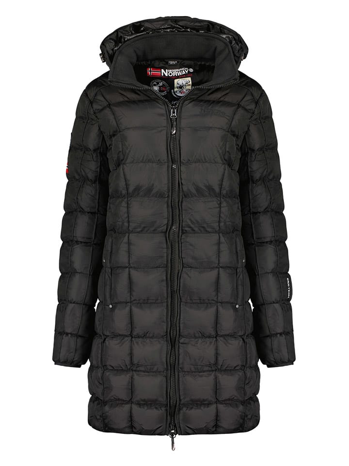 Стеганое пальто Geographical Norway Steppmantel Babette, черный
Стеганое пальто Geographical Norway Steppmantel Babette, черный