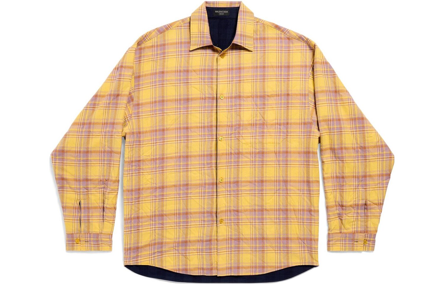 Рубашка унисекс многоцветная Balenciaga, цвет Multicolor
Рубашка унисекс многоцветная Balenciaga, цвет Multicolor
