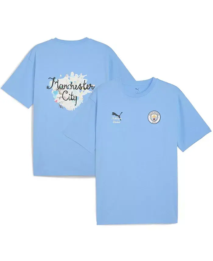 X KidSuper Мужская футболка с принтом Manchester City 2025 FIFA Club World Cup в светло-голубом цвете Puma
X KidSuper Мужская футболка с принтом Manchester City 2025 FIFA Club World Cup в светло-голубом цвете Puma