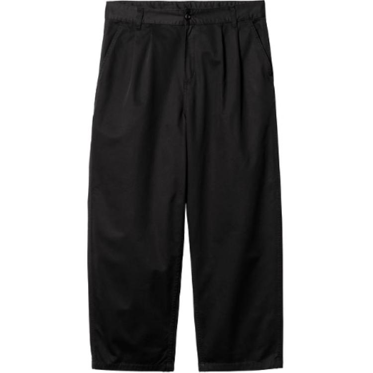 Прямые брюки Colston с завышенной талией Carhartt WIP, черный
Прямые брюки Colston с завышенной талией Carhartt WIP, черный