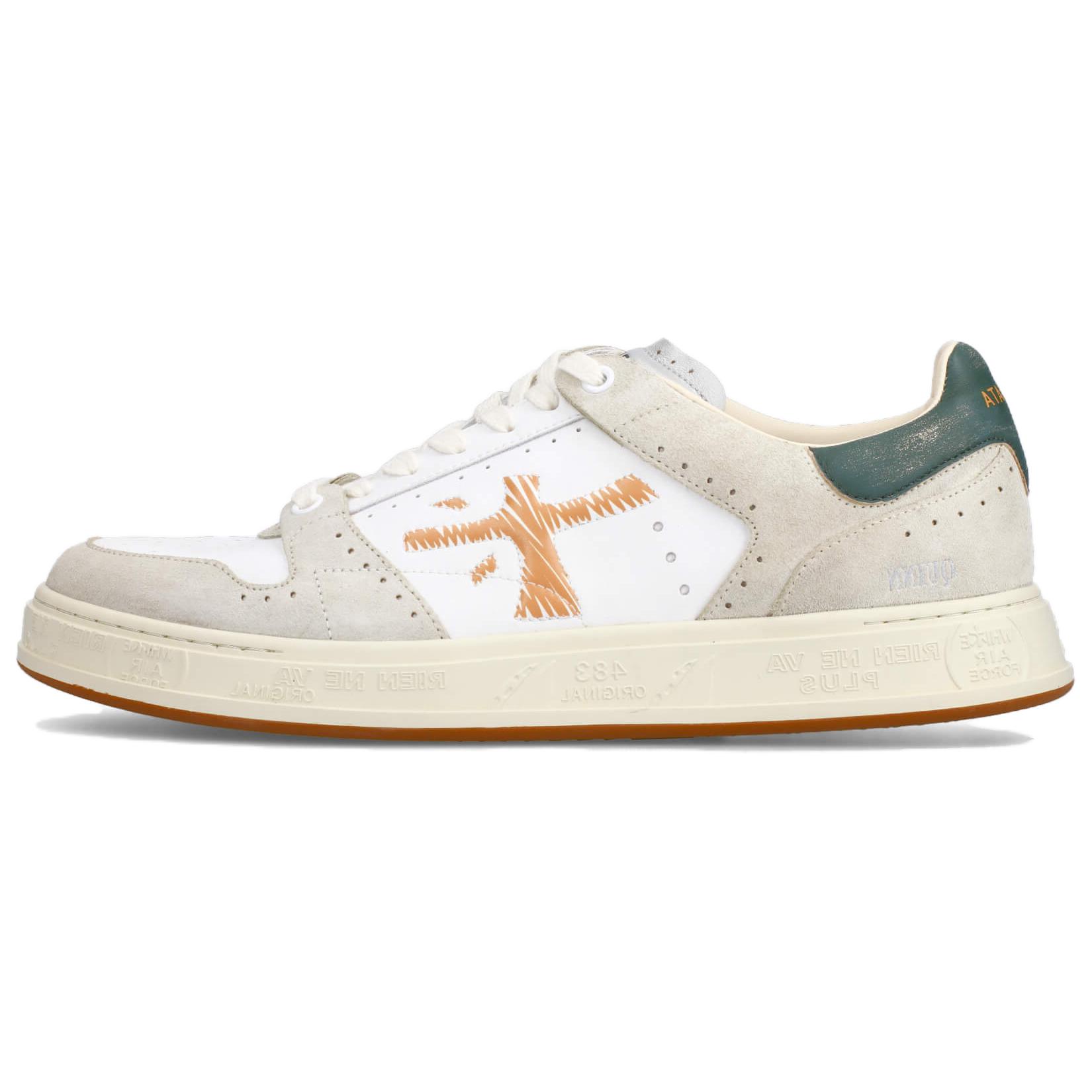 PREMIATA Низкие кроссовки для скейтбординга Quinn, мужские, белые, серые
PREMIATA Низкие кроссовки для скейтбординга Quinn, мужские, белые, серые