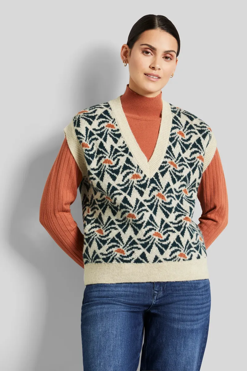 Жилет-свитер bugatti из смесовой шерсти, цвет Petrol
Жилет-свитер bugatti из смесовой шерсти, цвет Petrol