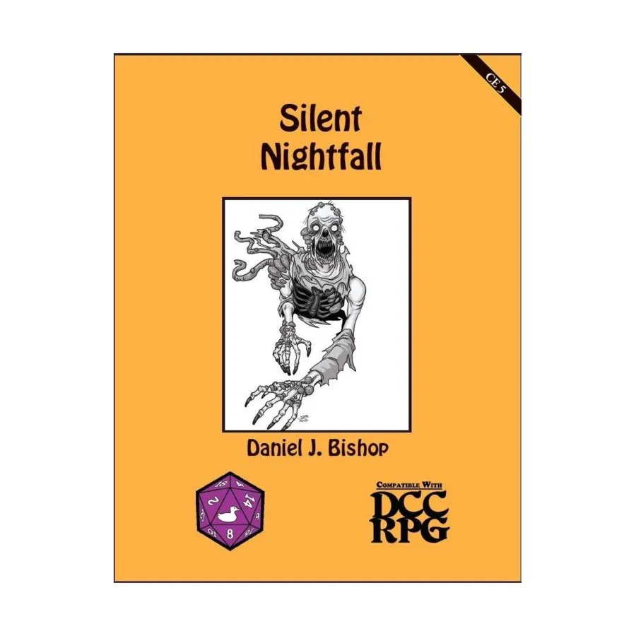 Campaign Elements #5 - Silent Nightfall, Dungeon Crawl Classics (Purple Duck Games), мягкая обложка
Campaign Elements #5 - Silent Nightfall, Dungeon Crawl Classics (Purple Duck Games), мягкая обложка