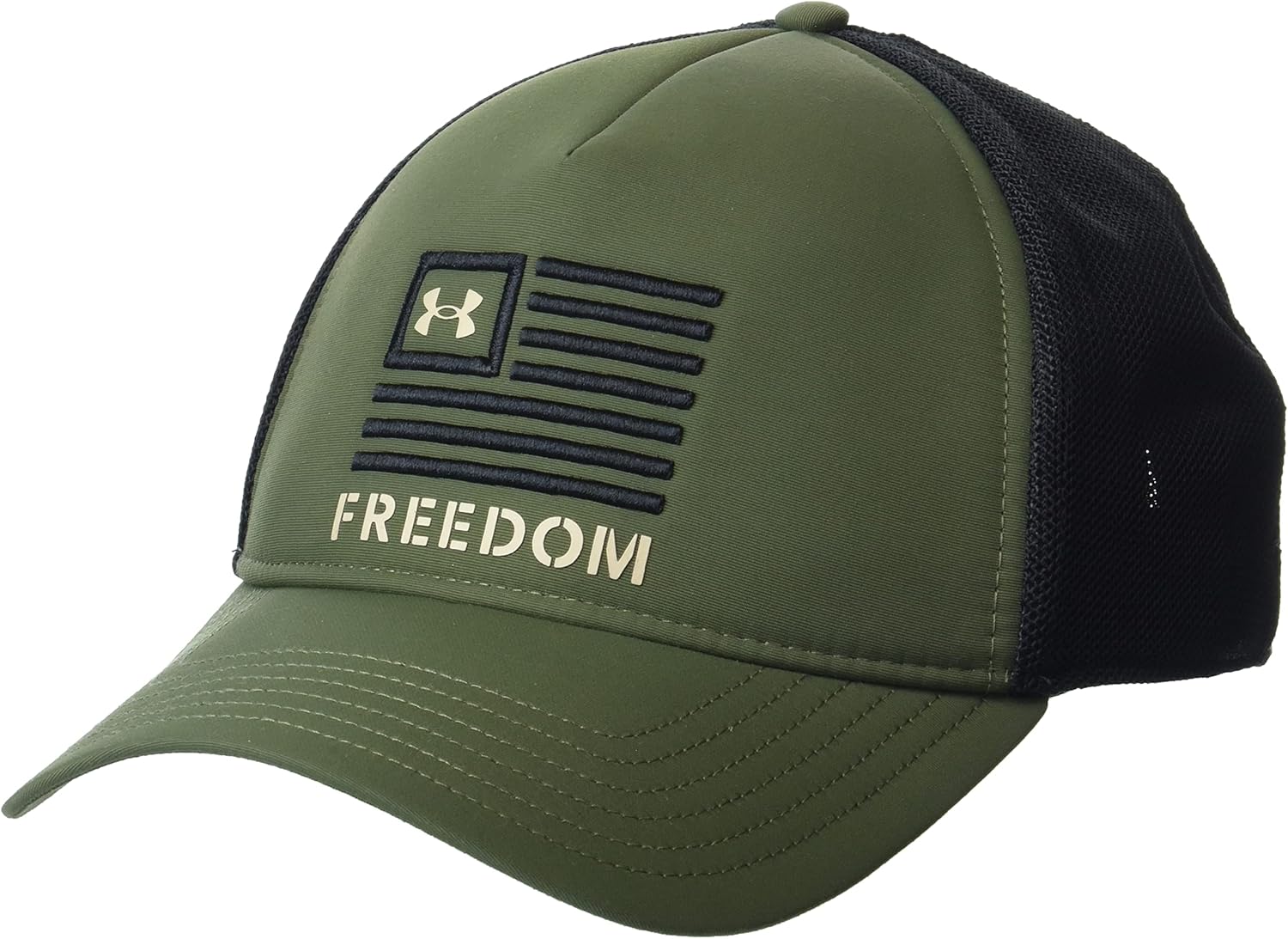 Under Armour мужская кепка Freedom Trucker, (391) Marine Od Green/Black/Desert Sand
Under Armour мужская кепка Freedom Trucker, (391) Marine Od Green/Black/Desert Sand
