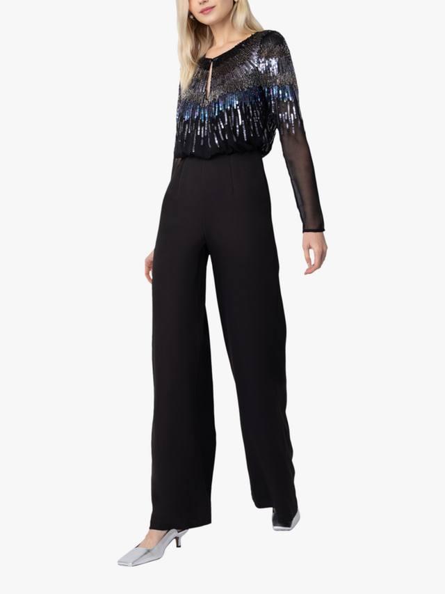 Широкий комбинезон с лифом и пайетками nerissa Raishma, черный
Широкий комбинезон с лифом и пайетками nerissa Raishma, черный