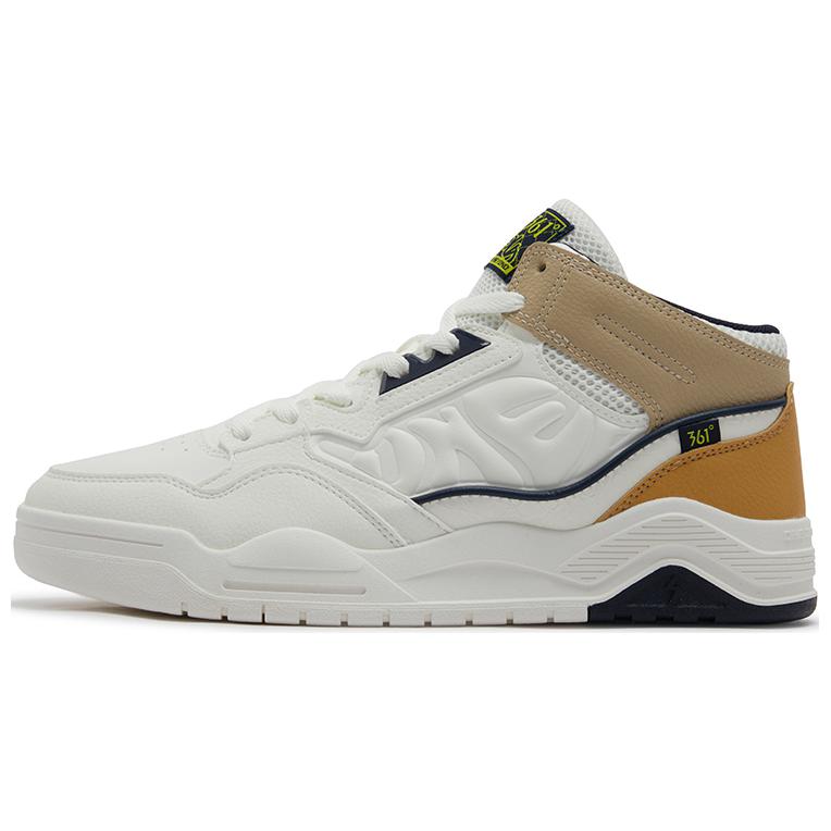 361° Скользостойкие износостойкие высокие скейтборд кроссовки Men's White Brown
361° Скользостойкие износостойкие высокие скейтборд кроссовки Men's White Brown