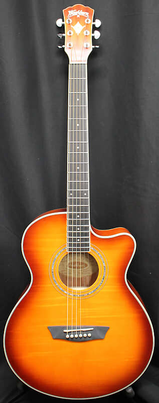 Акустическая гитара Washburn Festival EA15 Mini Jumbo Acoustic-Electric Guitar Iced Tea Burst
Акустическая гитара Washburn Festival EA15 Mini Jumbo Acoustic-Electric Guitar Iced Tea Burst
