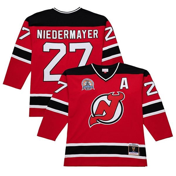 Мужская футболка Scott Niedermayer красная New Jersey Devils 2002-03 Power Play Mitchell & Ness
Мужская футболка Scott Niedermayer красная New Jersey Devils 2002-03 Power Play Mitchell & Ness