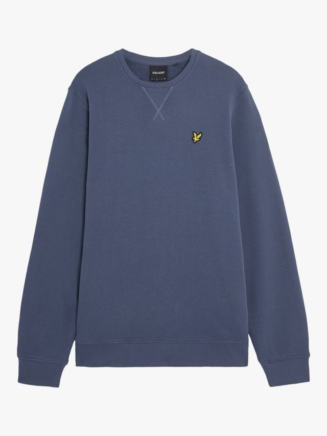 Хлопковая толстовка с круглым вырезом и логотипом Lyle & Scott, цвет Cool Indigo
Хлопковая толстовка с круглым вырезом и логотипом Lyle & Scott, цвет Cool Indigo