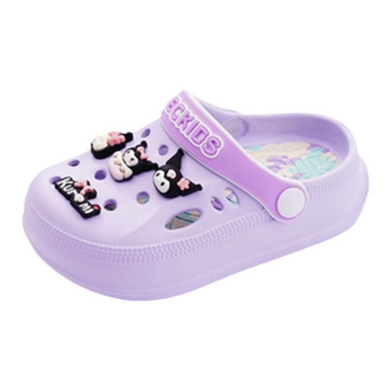 Детские противоскользящие сандалии ABC KIDS, фиолетовый 
Детские противоскользящие сандалии ABC KIDS, фиолетовый