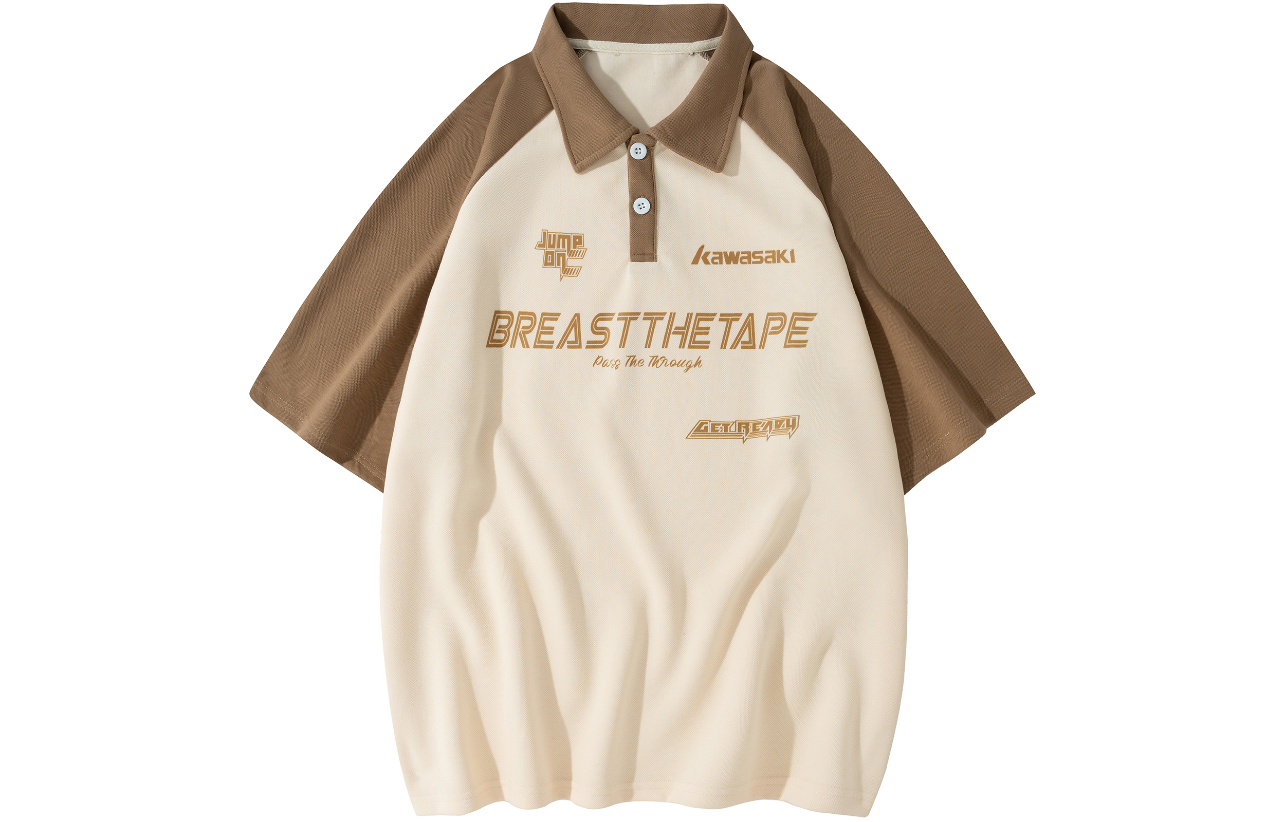 Унисекс поло Kawasaki, априкот хаки (t361)
Унисекс поло Kawasaki, априкот хаки (t361)